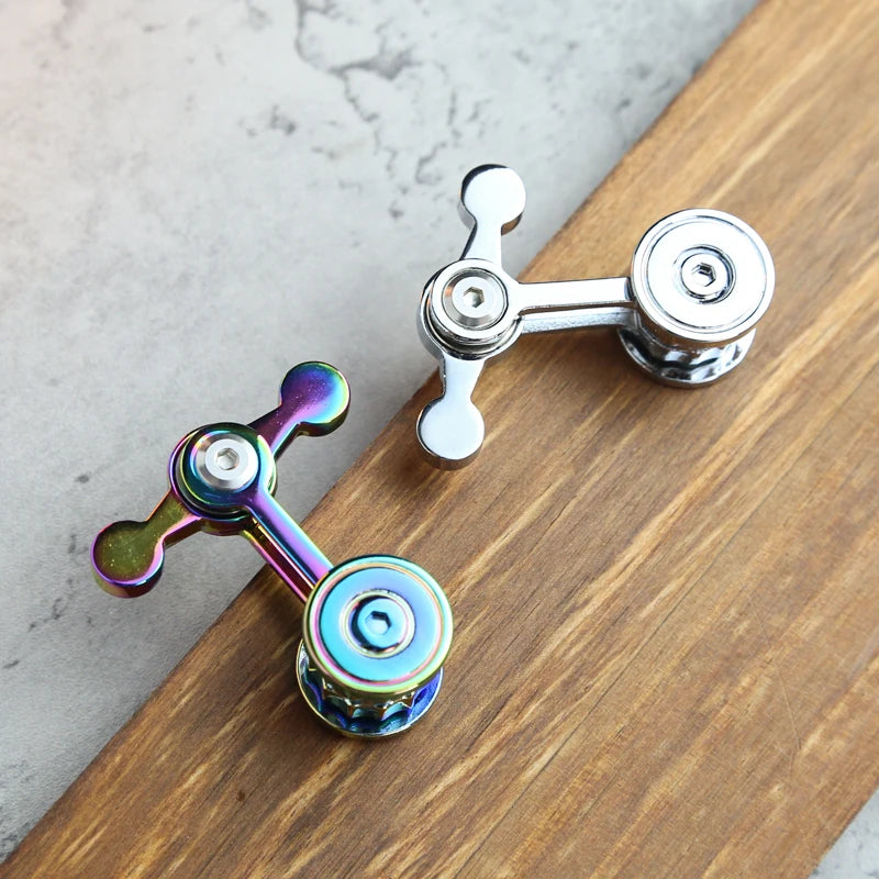 Chaos Pendulum EDC Gyro Spinner Single-Rotor And Double-Rotor Fidget Spinner Metal Stress Relief Toy For Adult Adults