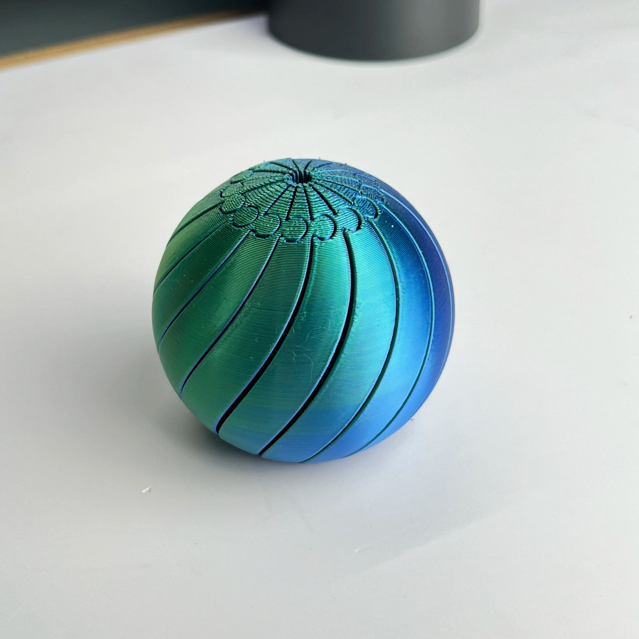 3D Printed Twist Fidget Ball, Stress Relief Handheld Toy - photo 2