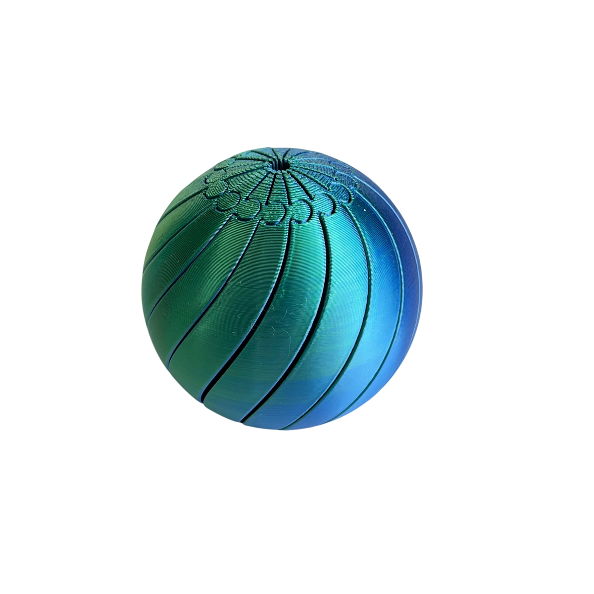 3D Printed Twist Fidget Ball, Stress Relief Handheld Toy - photo 2