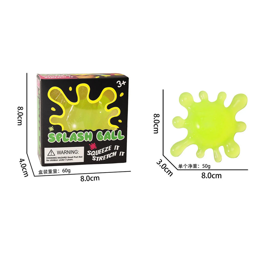 Needoh pizza Sensory Fidget Cube Stress Relief Squishy Cube Anti-Anxiety Squeeze Toy For Focus ADHD Population