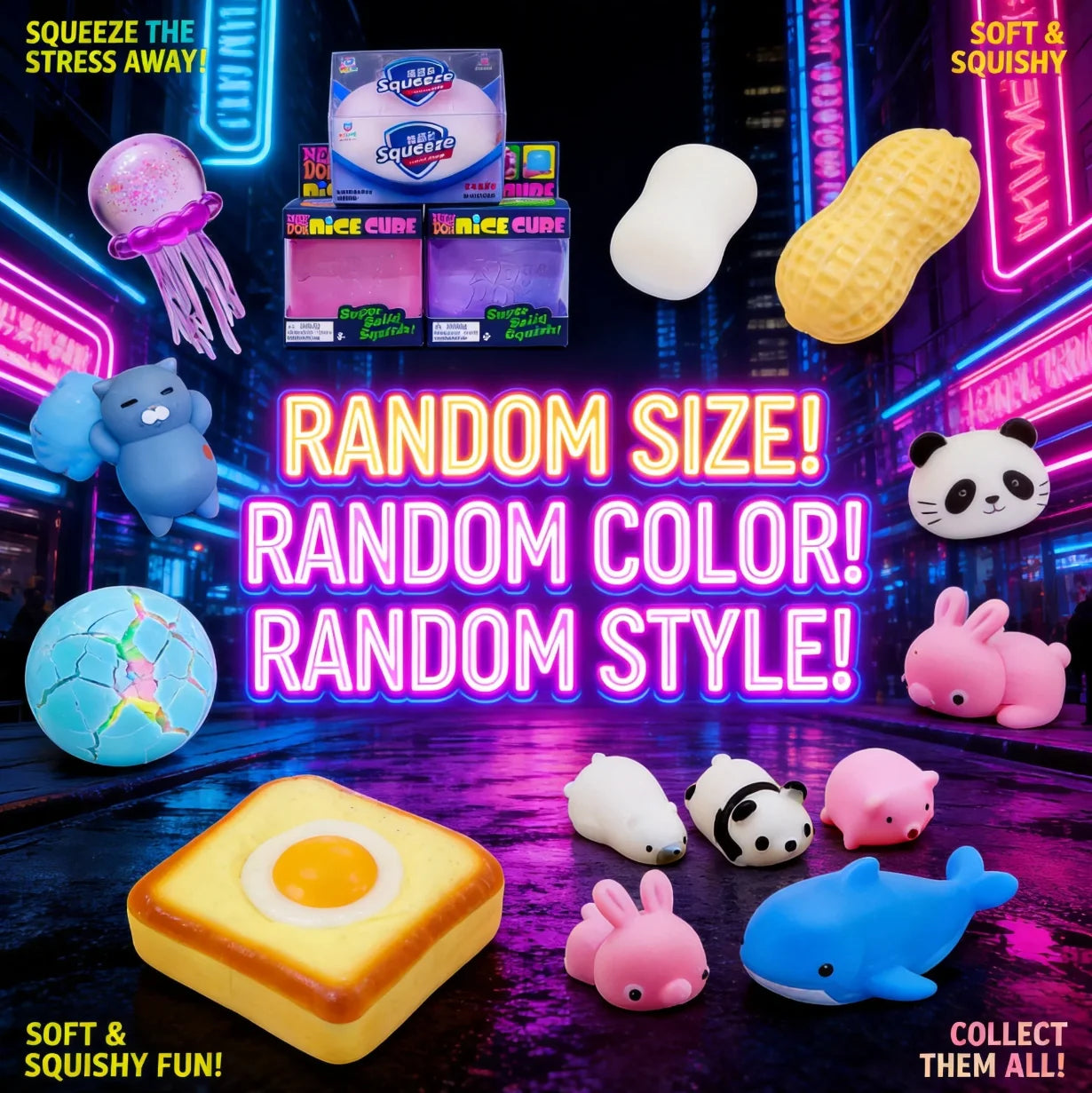 Dr Pepper NeeDoh Nice Cube Squishy Stress Relief Toy Soft Squeeze Fidget Cube for Kids Adults Anxiety Sensory