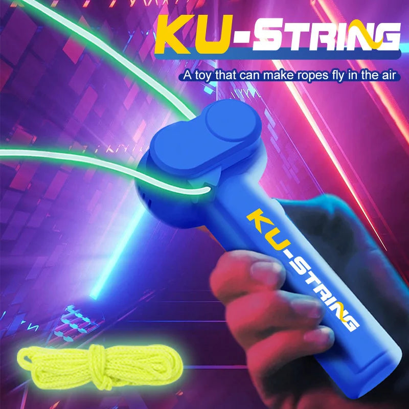 USB Rechargeable Glow String Launcher Toy