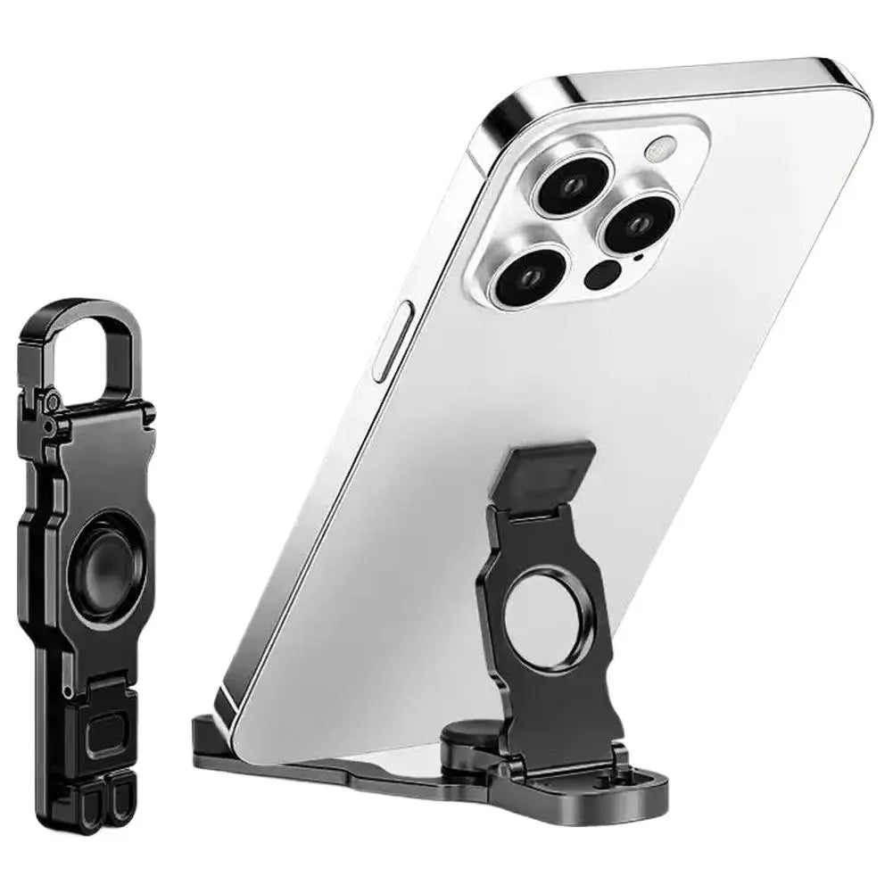 Metal Fidget Spinner Desk Phone Holder Foldable Stand for IPhone 18 17 Pro Samsung Support Telephone Desktop Bracket Accessories