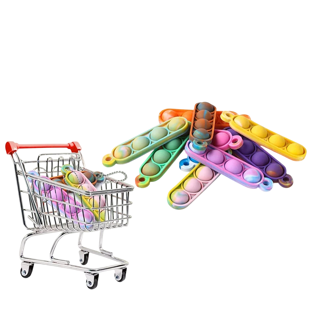 30-Pack Mini Pop Keychain Fidget Toys - photo 8
