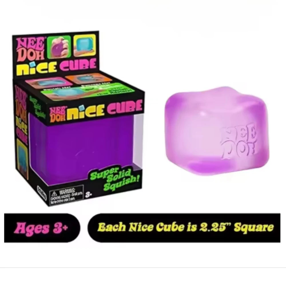 Schylling NeeDoh Pizza Fidget Toy Squeezza Pizza Slice Sensory Squishy Toy Stress Relief Anti-Anxiety Squeeze Toy for ADHD Focus