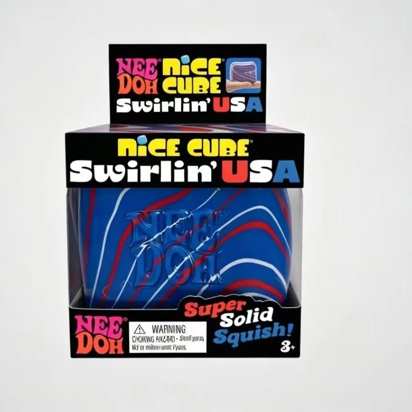 Needoh Soft and Glutinous Sensory Stress-relief Toy Cube Filled with Gel Stretchable Ball Soft Ice blind box Slow Rebound