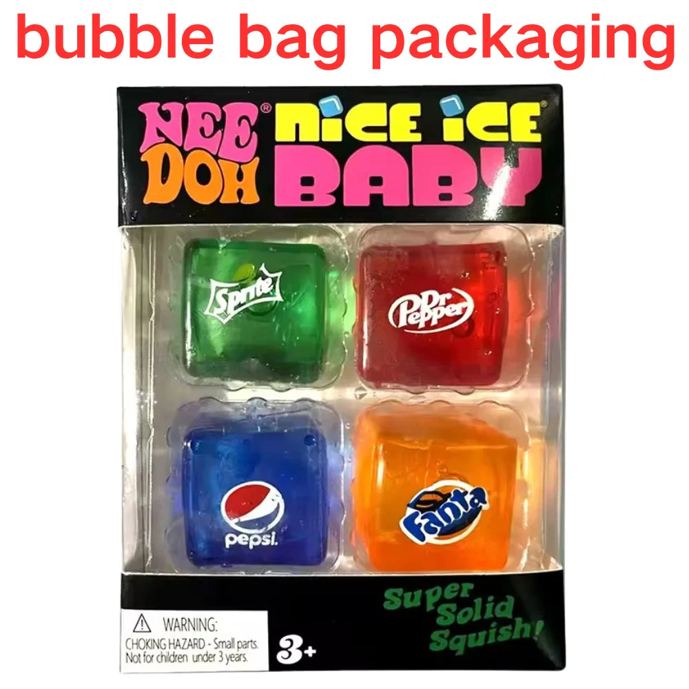 Schylling Needoh Nice Cube Sensory Toys Stress Relieving Blocks Pinching Relieving Puzzle Solving Venting Children Souvenir